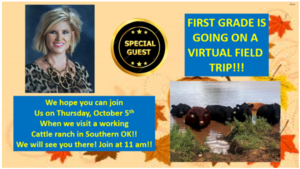1st Grade Virtual Field Trip! photo