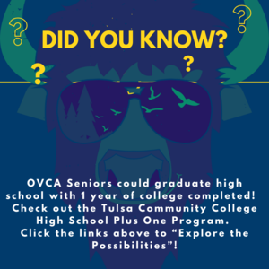 TCC Plus One Program flyer